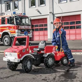 Rolly Toys Fire Fassanhänger rot Pompa, Maße: 75x45x43 cm; 12 296 7 - Rot