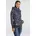 Kapuzensweatshirt Floral Schwarz XXL
