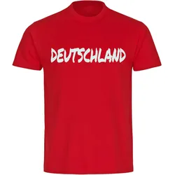 multifanshop Kinder T-Shirt - Deutschland - Textmarker - Druck weiß - Kind