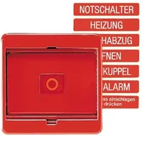 Jung Abdeckung Glasscheibe rt für Schalter/Taster 561 GL