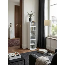 KADIMA DESIGN Wandregal 21 x 20 x 91 cm Weiß