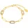 s.Oliver Statemenarmband Edelstahl gelbgold 2037987 Größe 20 cm