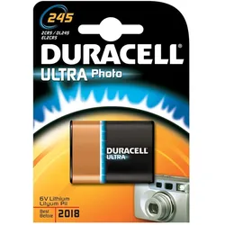 DURACELL Fotobatterie Ultra Photo 245 Packung mit 6 Stück