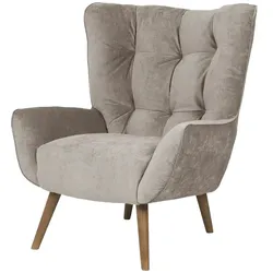 SOHO Polstersessel  Jolyn ¦ grau ¦ Maße (cm): B: 87 H: 100 T: 86.0