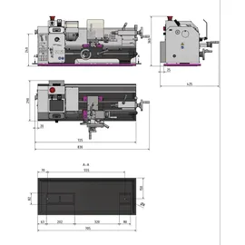 Optimum Drehmaschine TU 2004V