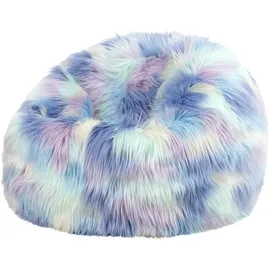 I.C.O.N. icon Sitzsack Blau, Kunststoff, 100 L, 1-Sitzer, 65x45x65 cm, Hergestellt in Deutschland, Wohnzimmer, Hocker, Sitzsäcke, Kindersitzsäcke