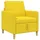 vidaXL Sofa mit Stauraum Helles Gelb 72 x 78 x 87 cm Polyester