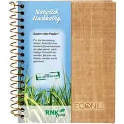Notizbuch Econil A6 80Bl liniert RNK 46776