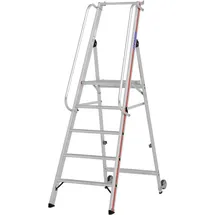 Hymer Plattformleiter mit Kipprollen 8081/05