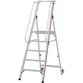 Hymer Plattformleiter mit Kipprollen 8081/05