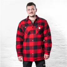 Stier Heavy Lumber Jacket Unisex Rot XL