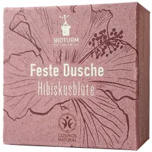 BIOTURM Feste Dusche Hibiskusblüte Festes Duschgel 100 g