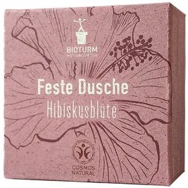 BIOTURM Feste Dusche Hibiskusblüte Festes Duschgel 100 g