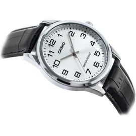 Casio Collection MTP-V001L-7BUDF Herrenuhr - Silber/Schwarz