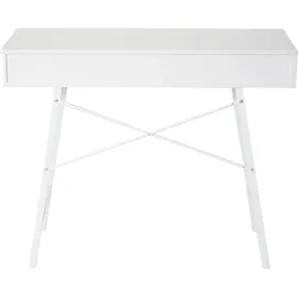 Mendler HWC-E92 Konsolentisch 100x40xcm weiß