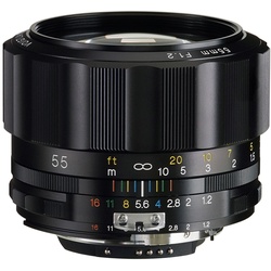 Nokton 1,2/55 mm schwarz, SLII-S Nikon Ai-S (CPU), Objektiv