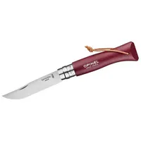 Opinel N°8 Colorama Burgund