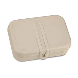 Koziol Lunchbox PASCAL L mit Trennsteg, spülmaschinengeeinget 7152700 , Farbe: beige