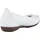 Gabor Ballerina weiß Leder Schleife 04.164.21 für Damen, weiß, Größe 36 EU 3,5 UK
