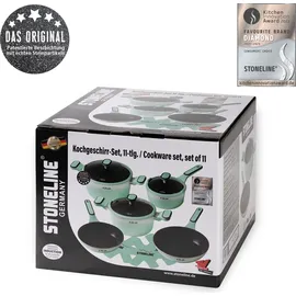 STONELINE STONELINE® Kochgeschirr-Set 11-teilig mit Deckeln beschichtete Töpfe | Pfannen