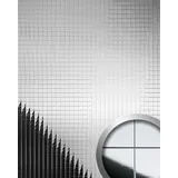 WallFace Wandpaneel Wallface 27379 Silber 1 St. 98 x 98 x 0,12 cm