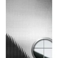 WallFace Wandpaneel Wallface 27379 Silber 1 St. 98 x 98 x 0,12 cm