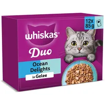Whiskas Duo Multipack Ocean Delights in Gelee 48 x 85 g