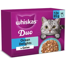Whiskas Duo Multipack Ocean Delights in Gelee 48 x 85 g