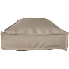 vidaXL Kissen Taupe 120 x 40 cm