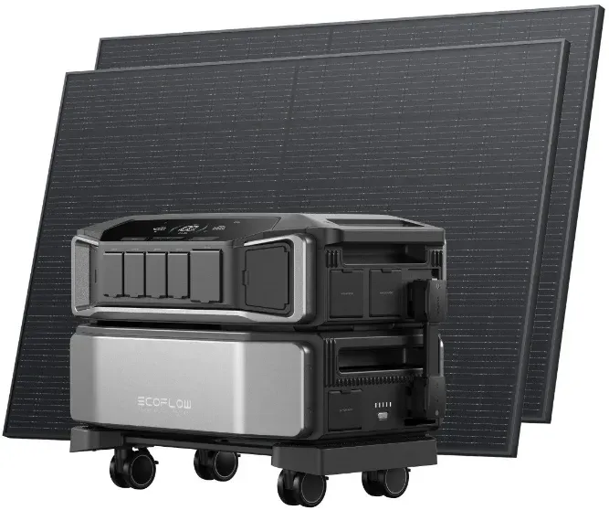 EcoFlow Delta Pro Ultra Set mit Extra Batterie (6,15 kWh) + 2x 455W Solarmodul