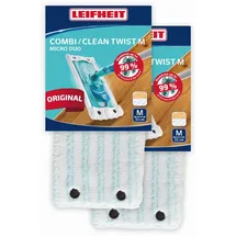 Leifheit Wischbezug CLEAN Twist M micro duo 2er Set