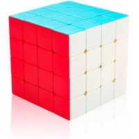 Cooja Zauberwürfel 4x4, Speed Cube 4x4x4 Magischer Würfel Speedcube, Schnelles Glattdrehen Robust Spielzeug für Jungen Mädchen