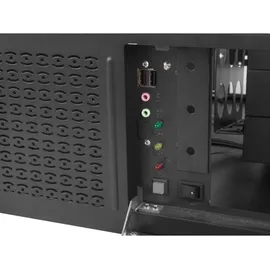 LANBERG SC01-4504-08B Modulares Servergehäuse Rack 4U