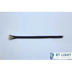 LED Band Steckverbinder 5pol, 15cm Kabel, Anschlussstecker für LED RGBW COB Streifen