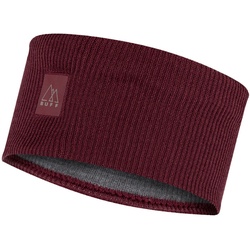 BUFF Crossknit Stirnband Damen solid mahogany