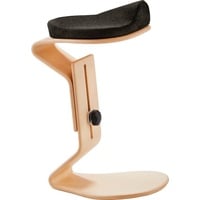 Mayer Sitzmöbel Arbeitshocker »Hocker myERCOLINO mit Comfortsitz«, ermöglicht dynamisches Sitzen grau