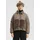 QS Wattierte Jacke im Materialmix grün L