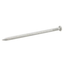 Feuerverzinkte Rundkopfstifte 50 x 2,65 mm 1 kg (ca. 440 Stück) Nägel