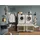 laundreezy Mehrzweckschrank-Set LAUNDREEZY LDSK2 135 x 162 x 67,5 cm Weiß