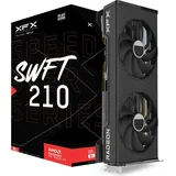 Pine Technology XFX Radeon RX 7600 XT - 16GB GDDR6 HDMI, 3xDP Schwarz