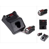 Bosch Professional Werkzeugakku ( Ladegerät für 12V Akkus 1600A019R3 ) + 3,0 Ah Akku (12 V)