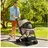 PawHut Hundebuggy Hundewagen 76,5 x 52 x 95 cm Braun onesize