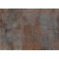 Rasch Textil Rasch Tapete 364231 - Fototapete auf Vlies mit Metalloptik in Braun, Rostoptik - 3,00m x 4,24m (LxB)