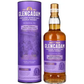 Glencadam RESERVA PX 46% vol 0,7 l Geschenkbox