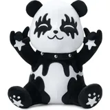 corimori Plüschfigur | Plüschtier, Panda-Kuscheltier für Fans von Kiss, schwarz weiß