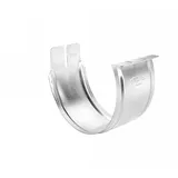 gromo Grömo Zink Klebe-rinnenverbinder Silber