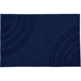 KLEINE WOLKE Saturn Navyblau 70 x 120 cm