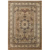 KADIMA DESIGN Teppich Schlafzimmer Orientalisch Elegant Waschbar Strapazierfähig Wohnzimmer Esszimmer Beige 160x230 cm – ALETSCH von Kadima Design