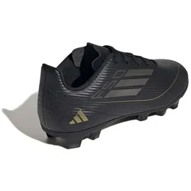 adidas F50 Club Kids FxG Core Black / Iron Metallic / Gold Metallic 33