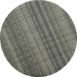 vidaXL Polyrattan Garten-Essgruppe 3-tlg. grau inkl. Kissen 3064765